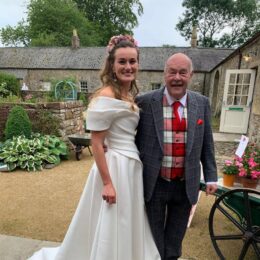 Scottish woven suiting and tartan